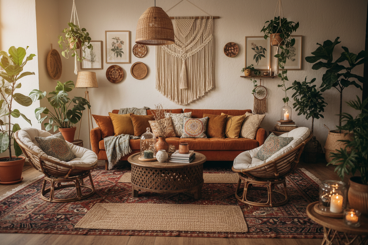 Boho Chic: How to Create a Beautiful Bohemian Home