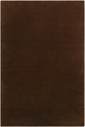 Hand-Tufted Wool Rectangle Area Rug – Soft Premium Wool Carpet for Living Room, Bedroom & Home Décor – 8X10 ft| Walnut – Durable, Non-Slip Backing, Handcrafted Rug