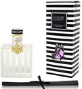 LOVSPA Reed Diffuser Set, Peppermint Bark Scented Oil Diffuser with Sticks, Home Fragrance Accessories for Bathroom Shelf Decor, Aroma Diffusers for Home or Office Desk, USA Made