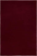 Hand-Tufted Wool Rectangle Area Rug – Soft Premium Wool Carpet for Living Room, Bedroom & Home Décor – 12X15 ft| Deep Wine – Durable, Non-Slip Backing, Handcrafted Rug