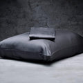 LUXOME 100% Rayon (Viscose) from Bamboo Pillowcase Set (Standard/Queen) | 400 Thread Count | Moisture-Wicking | Envelope Closure | Charcoal