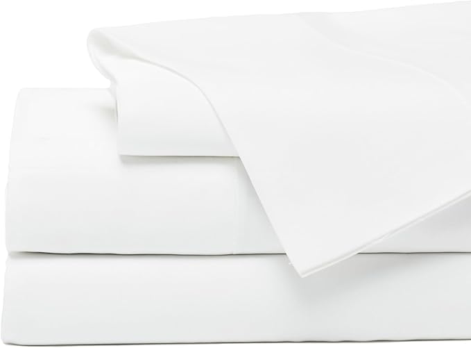 Cozy Earth Luxury Bed Sheet Set - 100% Viscose from Bamboo Fabric, Ultra-Soft & Breathable, Fits Regular & Deep Pocket Mattresses up to 20" - 4 Pieces Full Sheet Set White