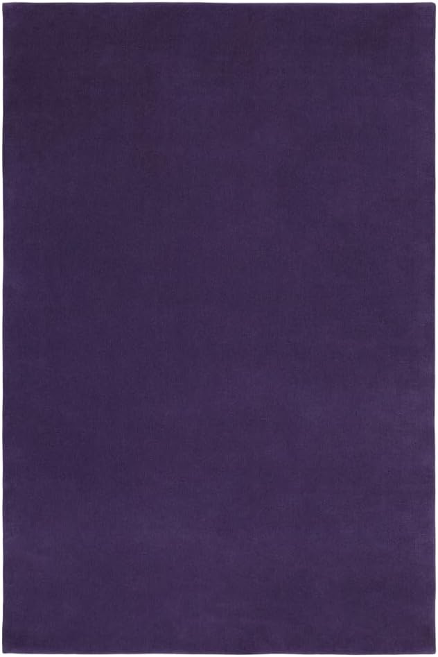 Hand-Tufted Wool Runner Area Rug – Soft Premium Wool Carpet for Living Room, Bedroom & Home Décor – 3X15 ft| Lilac – Durable, Non-Slip Backing, Handcrafted Rug