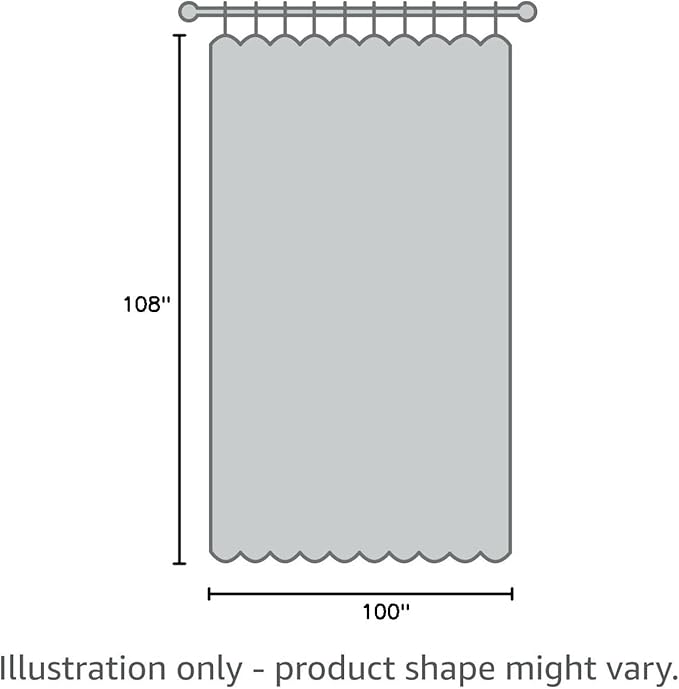 NICETOWN Burnt Orange Sliding Glass Door Curtain - Grommet Extra Wide Window Treatment Thermal Insulated Room Darkening Drape Room Divider for Kids Room/Living Room (W100 x L108, 1 Panel)