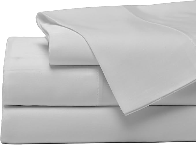 Cozy Earth Luxury Bed Sheet Set - 100% Viscose from Bamboo Fabric, Ultra-Soft & Breathable, Fits Regular & Deep Pocket Mattresses up to 20" - 4 Pieces Queen Sheet Set Gray
