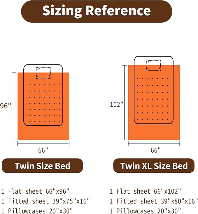 LBRO2M 1000 Thread Count 100% Egyptian Cotton Sheets Set Twin XL, 3 Piece Sets Bed Sheet Deep Pocket Sheet Set 16" Soft Comfortable All Season (Twin XL, Burgundy)