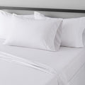 Amazon Basics Lightweight Super Soft Easy Care 3 Piece Microfiber Bed Sheet Set with 14-Inches Deep Pockets - Twin XL, Gray Crosshatch