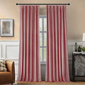Pinch Pleated 100% Blackout Curtains for Bedroom, Pink Velvet Curtains for Living Room, Black Out Curtain 108 inch Long Room Darkening, Blackout Pinch Pleat Drapes with Hooks 2 Panels