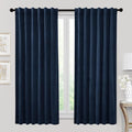RYB HOME Velvet Curtains 72 inches Length, Back Tab & Rod Pocket Soft Fabric Curtains & Drapes for Home Office Attic Cafe Basement, Black, W 52 x L 72, 2 Panels Set