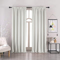 nanbowang Bleach Velvet Curtains - 42 Inches Width 72 Inches Long Soft Curtain Rod Pocket Thermal Insulated Window Treatment for Bedroom 2 Panels