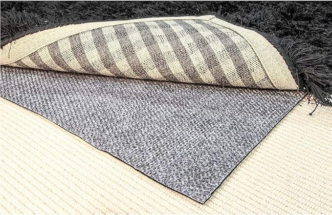 Hold-a-Rug Plush 5' x 7' Nonskid, Nonslip Rug Pad, Reversible Gripper, ¼ Thick, Safe for All Floors and Carpet, Keep Area Rugs Secure
