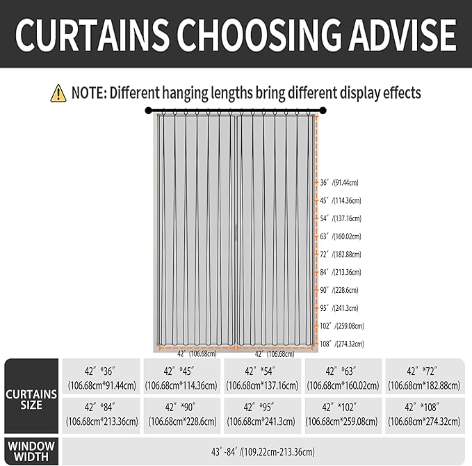 WdFour 42x63 Inch Blackout Curtains - Thermal Insulated Pinch Pleated Drapes, 100% Light Blocking, Extra Long Back Tab Panels for Bedroom & Living Room, Pack of 2 (Greyish White)