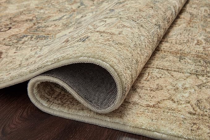 Loloi Margot Collection MAT-04 Antique/Sage 2'-6" x 7'-6" Runner Rug feat. CloudPile, No-Shed Easy Clean Large Patterned Area Rug for Living Room, Bedroom, Dining Area