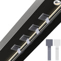 Hook and Loop Cable Ties, Self Adhesive Hook and Loop Cable Straps, Sticky-back Cord Organizer, Cable Clip, Household & Office Essentials, 40Pcs per Pack