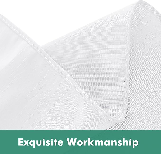 Biscaynebay Wrap Around Bed Skirts with Split Corners for King Beds 12" Drop, White Adjustable Elastic Dust Ruffles Easy Fit Wrinkle & Fade Resistant Silky Luxurious Fabric Machine Washable