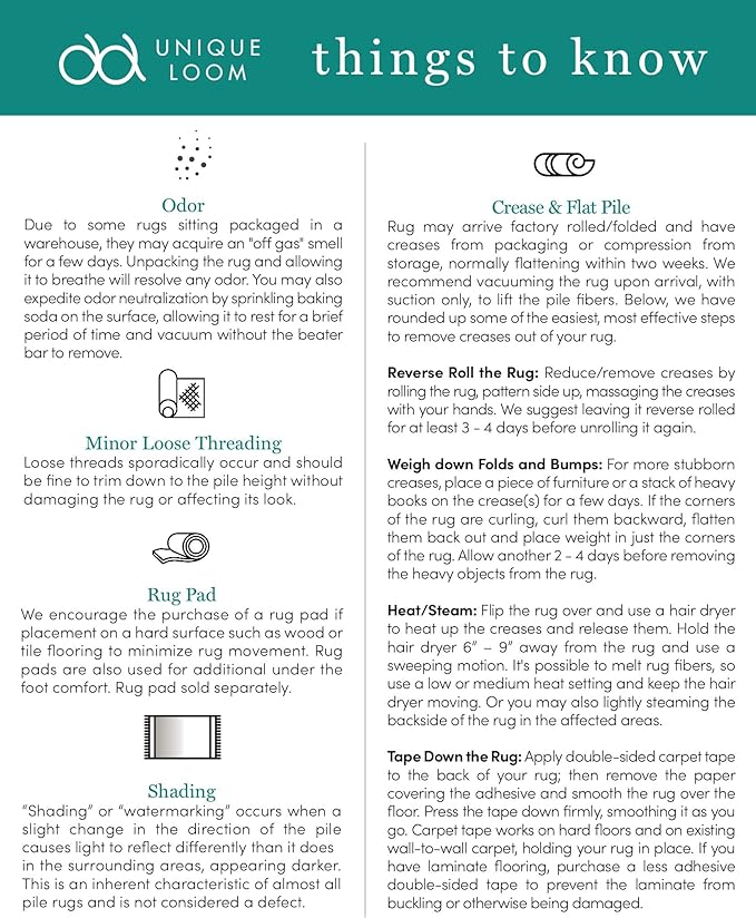 Unique Loom Solid Shag Collection Area Rug (4' Octagon, Sapphire Blue/ Navy Blue)