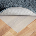 Silicone Non-Slip Rug Pad, Anti Skid Thin Area Rug Pad Gripper, Under Carpet Rug Mats for Hardwood Surface Floors, Keep Rugs in Place-2x8 Ft