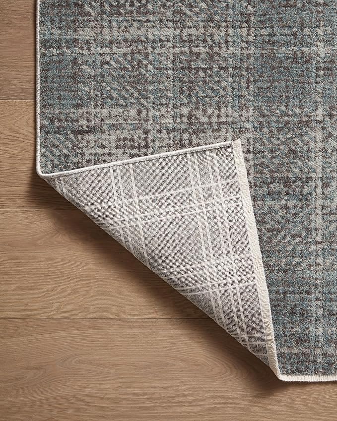 Loloi Angela Rose Ember Collection EMB-09 Denim/Charcoal 11'-6" x 15'-7" Area Rug