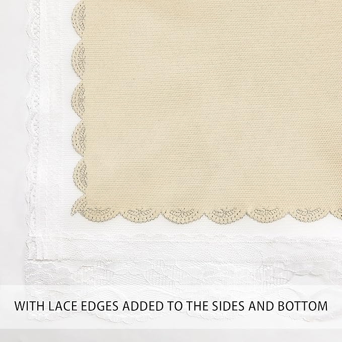 XiDi Curtains for Bedroom Decor Beige34/84/1