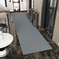 Ottomanson 3'11" x 49' Hallway Runner with Scraper Pile - Extra Durable Non-Slip Rug Mat for Indoor & Outdoor Use - Ideal for Kitchen, Entryway & Garage - High-Traffic Carpet, Gray