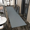 Ottomanson 2'7" x 12' Hallway Runner with Scraper Pile - Extra Durable Non-Slip Rug Mat for Indoor & Outdoor Use - Ideal for Kitchen, Entryway & Garage - High-Traffic Carpet, Gray