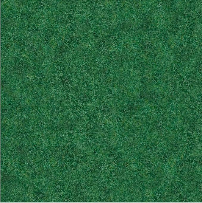 Ottomanson 6'6" x 10' Mud Mat Area Rug Scraper Carpet - Non-Slip, Dirt Trapping for Indoor & Outdoor Use - Ideal for Entryway, Garage, Kitchen, Patio & High-Traffic Areas, Green