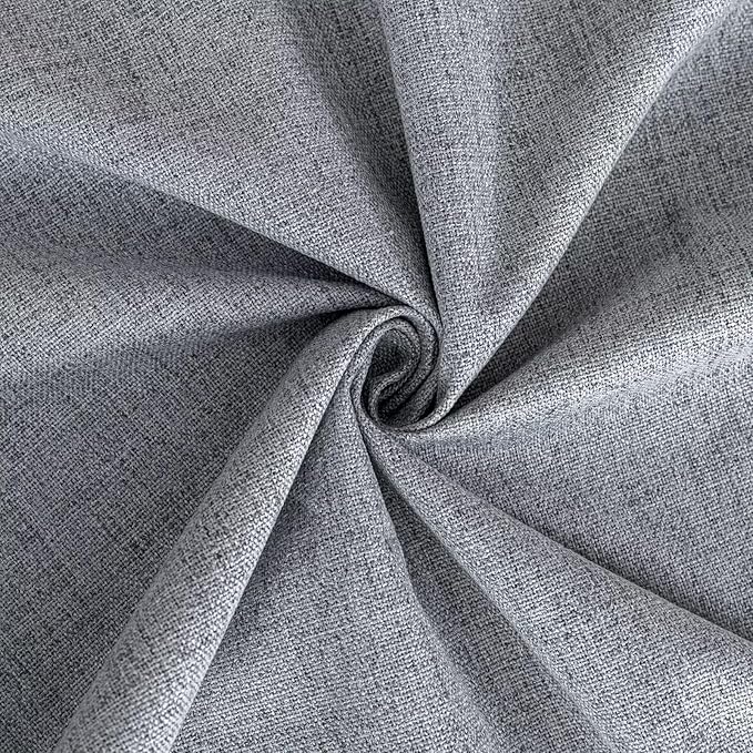 100% Blackout Curtains 84 Inch Length 2 Panels Set, Black Out Curtains for Living Room, Light Grey Thermal Insulated Grommet Drapes Bedroom Luxury Decor Privacy(70W × 84L inch, Light Grey)