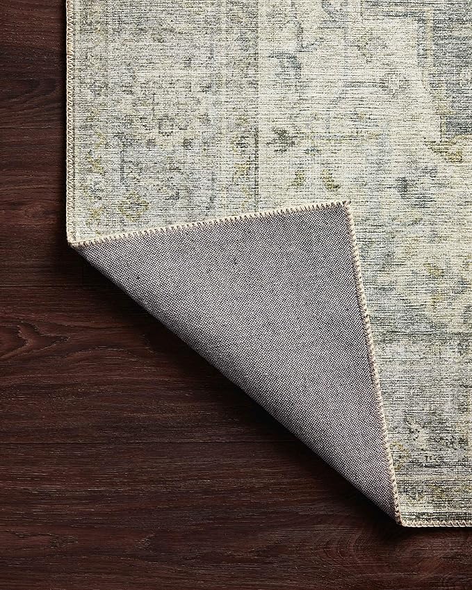 Loloi II Skye Collection SKY-12 Charcoal/Dove 5'-0" x 7'-6" Area Rug