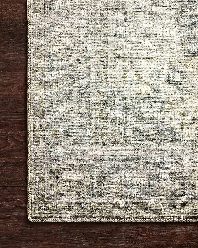 Loloi II Skye Collection SKY-12 Charcoal/Dove 5'-0" x 7'-6" Area Rug